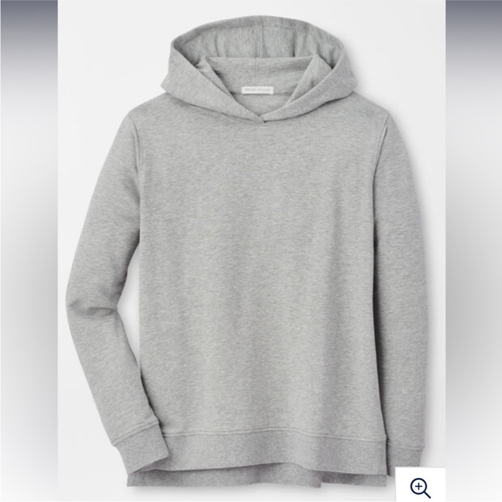 Peter Millar Lava Wash Relaxed Golf Hoodie, Gray, Small ⛳️ 🏌🏼‍♀️